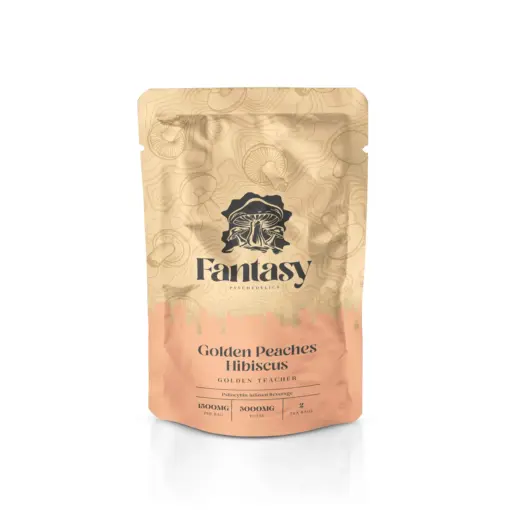 Fantasy Psychedelics Tea Bags - (Golden Peaches x Golden Teacher)