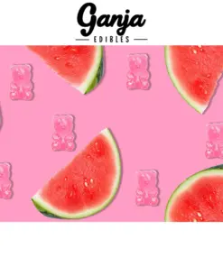 Alternative view of Ganja Bears (150mg THC) - Watermelon