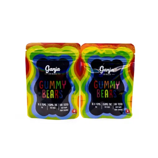 Ganja Bears (150mg THC) - Blue Raspberry