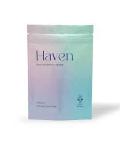 Alternative view of Haven - Psilocybin Gummies - Blue Raspberry & Grape (3500mg)