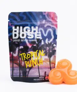 High Dose Gummies 1000mg - Tropical Punch