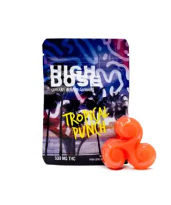 High Dose Gummies 500mg - Tropical Punch