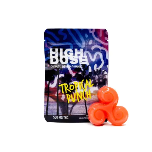 High Dose Gummies 500mg - Tropical Punch