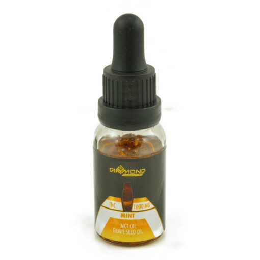 Diamond THC Tinctures 1000mg - Mint