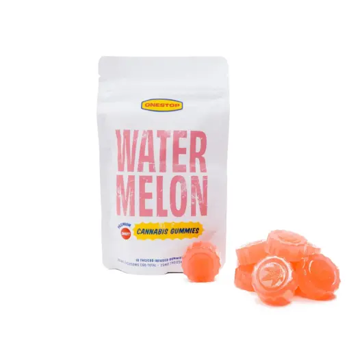 One Stop 1:1 Gummies 500mg - Watermelon