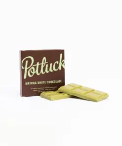 Potluck Chocolate 300mg - Matcha White Chocolate