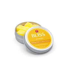Alternative view of Bliss - THC Gummies (250mg) - Pineapple