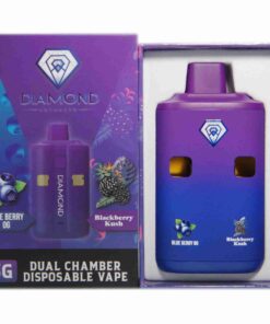 Diamond Dual Vapes 6g - Blueberry OG x Blackberry Kush