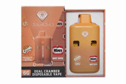 Diamond Dual Vapes 6g - Orange Crush x Root Beer
