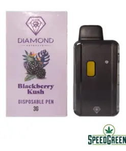 Diamond Disposable Vapes 3g - Blackberry Kush (Indica)