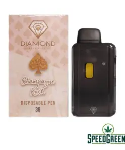 Diamond Disposable Vapes 3g - Champagne Kush (Hybrid)