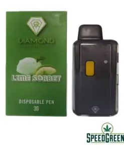 Diamond Disposable Vapes 3g - Lime Sorbet (Indica)