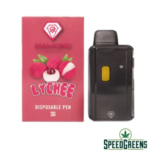 Diamond Disposable Vapes 3g - Lychee (Indica)