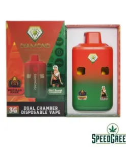 Diamond Dual Vapes 6g - Gorilla Glue x Girl Scout Cookies