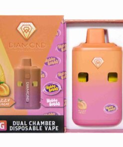Diamond Dual Vapes 6g - Fuzzy Peach x Hubba Bubba