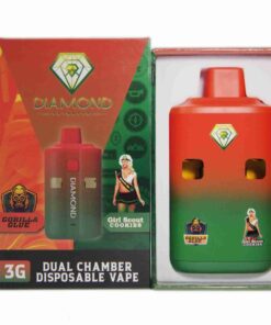 Diamond Dual Vapes 6g - Gorilla Glue x Girl Scout Cookies