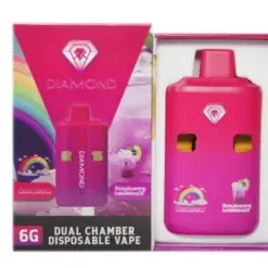 Diamond Dual Vapes 6g - Rainbow x Raspberry Lemonade
