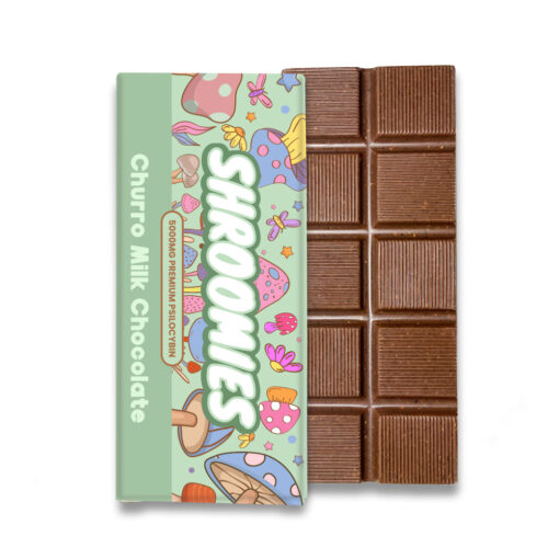 Shroomies Chocolates - Churro Milk (5000mg)