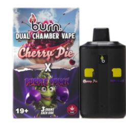 Cherry Pie is a indica dominant hybrid of Grand Daddy Purple and Durban Poison. Purple Punch is a rare indica dominant hybrid (80% indica/20% sativa) strain created through crossing the classic Larry OG with the deliciously potent Grand Daddy Purps.