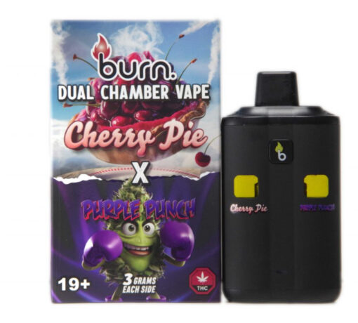 Cherry Pie is a indica dominant hybrid of Grand Daddy Purple and Durban Poison. Purple Punch is a rare indica dominant hybrid (80% indica/20% sativa) strain created through crossing the classic Larry OG with the deliciously potent Grand Daddy Purps.