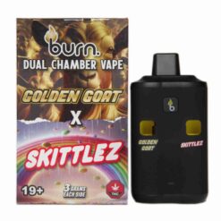 Burn Dual 6g Vape - Golden Goat + Skittlez