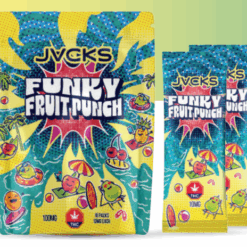JACKS THC Powder Drink Mix - Funky Fruit Punch 1000mg