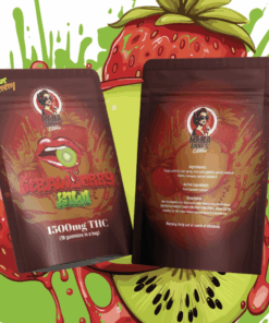 Mama Anne's Edibles 1500mg - Strawberry Kiwi Gummy (THC)