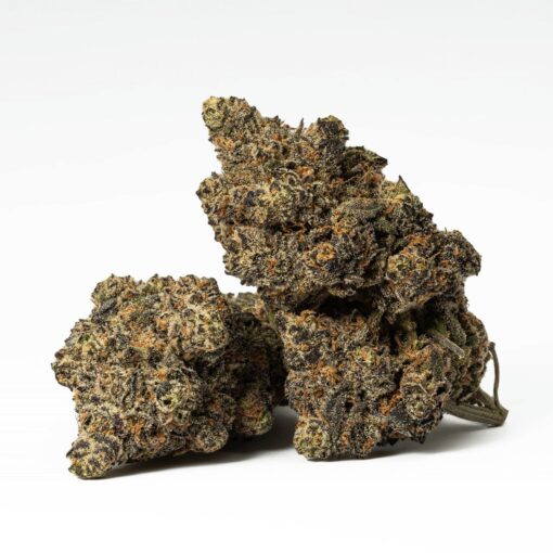 Purple Wookie, also known as “Purple Wookies,” is an indica dominant hybrid strain (70% indica/30% sativa) created through crossing the potent Purple Unicorn X Wookie #15 strains.
