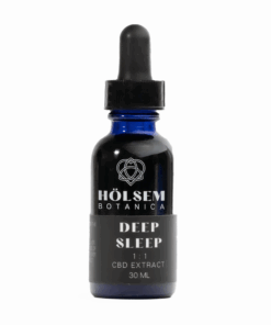 Drift into deep, restorative rest with Holsem Botanica Deep Sleep Tincture, a calming 1:1 blend of 750 mg CBN and 750 mg THC-A. Infused with sleep-enhancing herbs like skullcap, valerian, passionflower, hops, and white chestnut essence, this soothing formula quiets the mind, relaxes the body, and supports consistent, restful sleep.