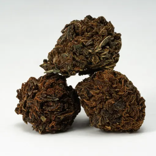 Irish Cream is a 70/30 indica-dominant hybrid known for its earthy, herbal pine flavor and calming effects. With THC levels around 16-17%, it delivers a light cerebral uplift followed by deep full-body relaxation and mild sedation. Ideal for easing stress, anxiety, pain, and fatigue, it promotes sociability before gently winding you down.