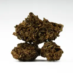 Mango Tango is a 70/30 indica-dominant hybrid known for its sweet citrus-peach flavor and powerful, long-lasting effects. A cross of Tangie, Peaches, and True OG, it delivers a heavy body high and soaring cerebral buzz, best suited for experienced users. With 16–18% THC, it's ideal for easing chronic pain, depression, insomnia, and muscle spasms.