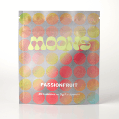 Moons gummies are a tasty and fun way to eat your favorite little mushrooms.  Small moon shaped doses that are perfect for sharing.
