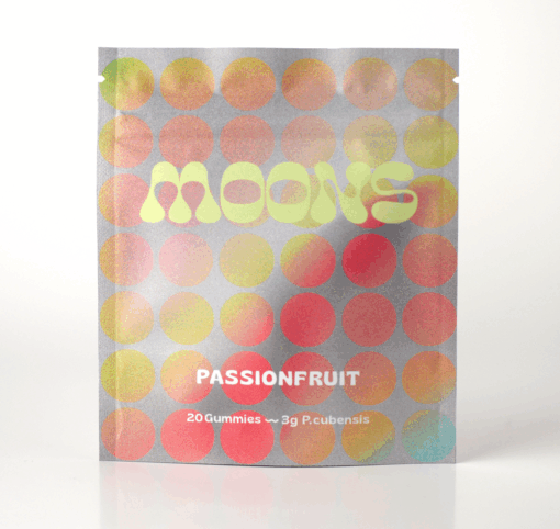 Moons gummies are a tasty and fun way to eat your favorite little mushrooms.  Small moon shaped doses that are perfect for sharing.