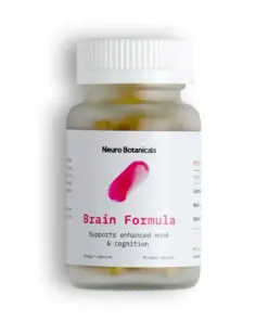 Neuro Botanicals Capsules (Microdose Vegan Caps) - Brain Formula Neuro Botanicals most popular microdose formula.  This synergistic blend of Lion’s Mane, Niacin and Golden Teacher mushrooms is designed to promote neurogenesis.  Also may help with symptoms of depression and/or anxiety.