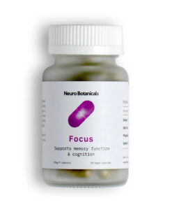 Neuro Botanicals Capsules (Microdose Vegan Caps) - Focus Focus is designed to improve brain and nervous system function, mental sharpness and working memory. Enhance your ability to study, meditate or stay focused on that big project.