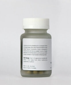 Neuro Botanicals Capsules (Microdose Vegan Caps) - Focus Focus is designed to improve brain and nervous system function, mental sharpness and working memory. Enhance your ability to study, meditate or stay focused on that big project.