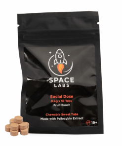 Space Labs - Psilocybin Extract Tablets - Social Dose (4g Total) is Canada’s first-ever pure, full-spectrum psilocybin extract tablet-engineered for those who seek clean, fast-acting, and fully immersive experiences.
