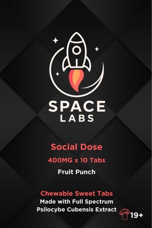 Space Labs – Psilocybin Extract Tablets – Social Dose (4g Total) is Canada’s first-ever pure, full-spectrum psilocybin extract tablet—engineered for those who seek clean, fast-acting, and fully immersive experiences.