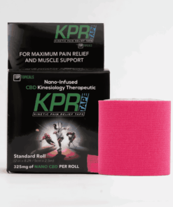 Experience targeted, long-lasting relief with Top Topicals CBD KPR Tape, crafted with advanced freeze-dried nanotechnology for amplified potency and absorption. Infused with pure hemp extract, this hypoallergenic, skin-safe kinesiology tape adheres comfortably to the body, supporting sore joints and muscles while delivering consistent CBD benefits.