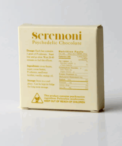 Alternative view of Seremoni Psilocybin Chocolate Bar (1000mg) - Orange