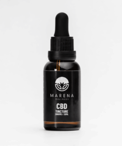Marena Wellness - CBD Tincture 2000mg Our CBD isolate tincture is produced from a pure form of CBD that contains no residual cannabinoids. This means that our isolate tincture contains zero THC, making it a great option for those who benefit from the effects of CBD but cannot, or do not wish to consume THC infused products.