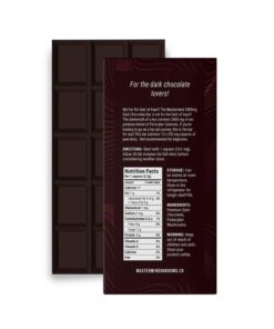 Alternative view of Mastermind - Funghi Chocolate Bar (5000mg) - Dark Chocolate