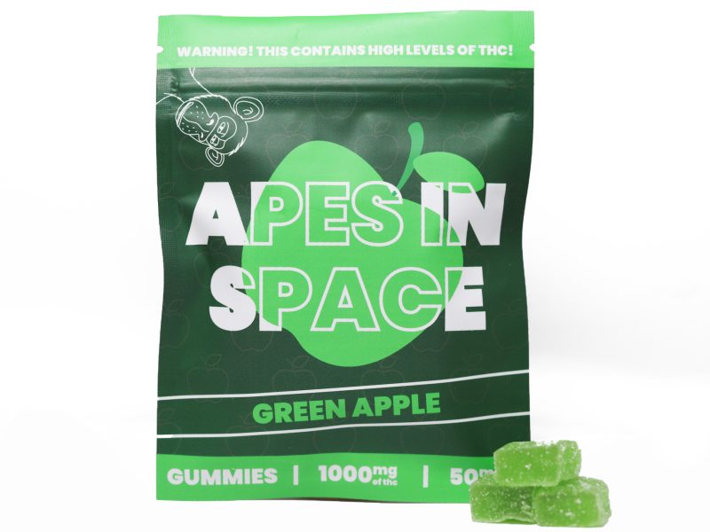 Apes in Space (1000mg) - Green apple