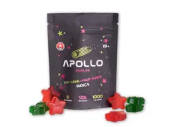 Apollo - Shooting Star Gummies (1000mg) - Key Lime / Fruit Punch (Indica)
