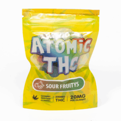 Atomic THC Gummies (200mg) - Sour Fruity's