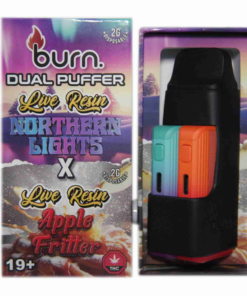 Burn Dual Live Resin Vape (4g) - Northern Lights x Apple Fritter