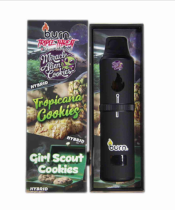 Burn Triple Threat Vape (9g) - Miracle Cookies + Tropicana Cookies + GSC