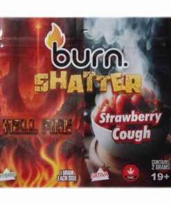 Burn Shatter 2 Grams - Hell Fire + Strawberry Cough