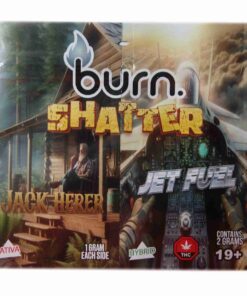 Burn Shatter 2 Grams - Jack Herer + Jet Fuel