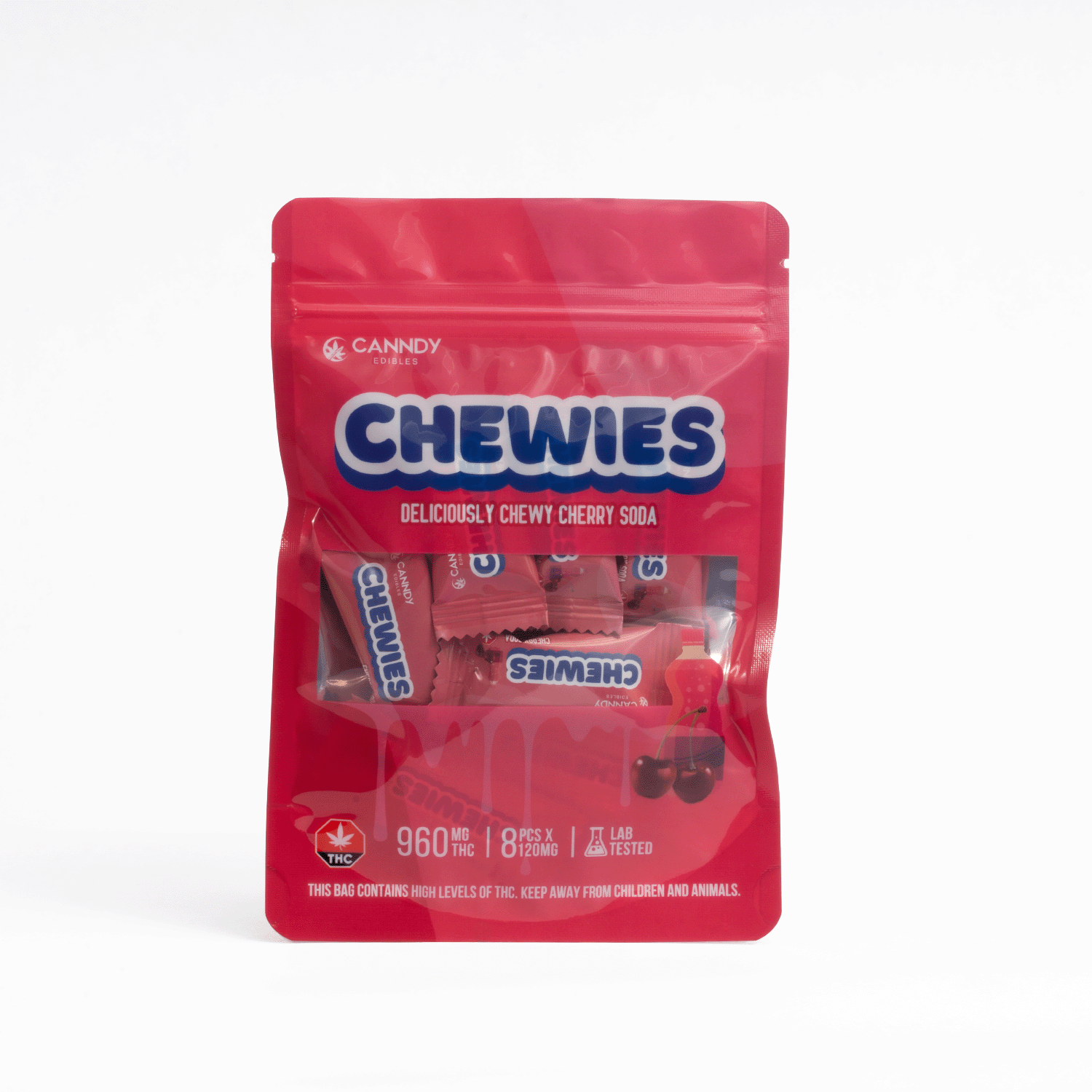 Canndy Edibles - Chewies (Cherry Soda 960mg THC)